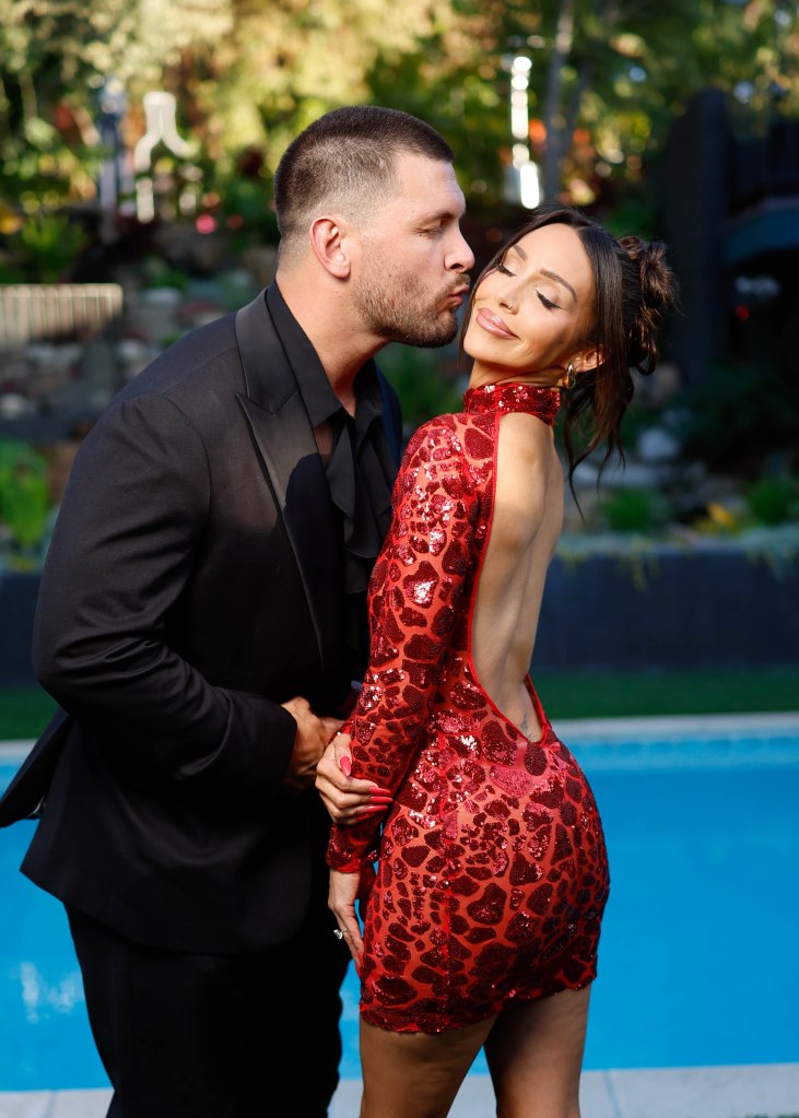 Brock Davies and Scheana Shay