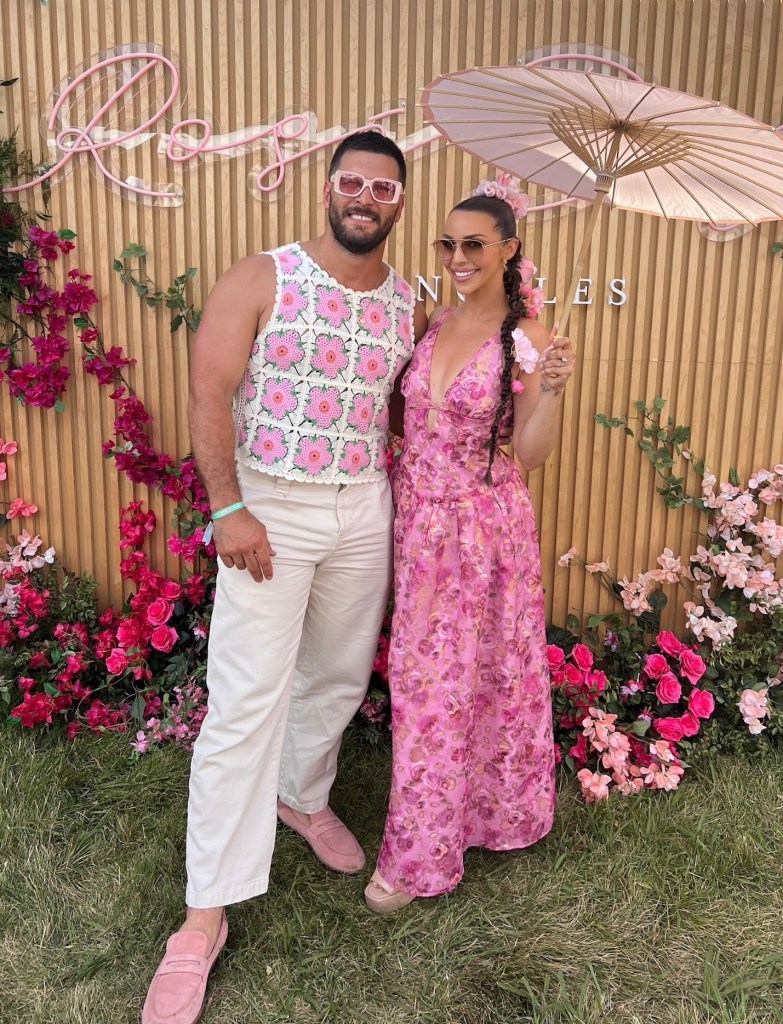 Brock Davies and Scheana Shay