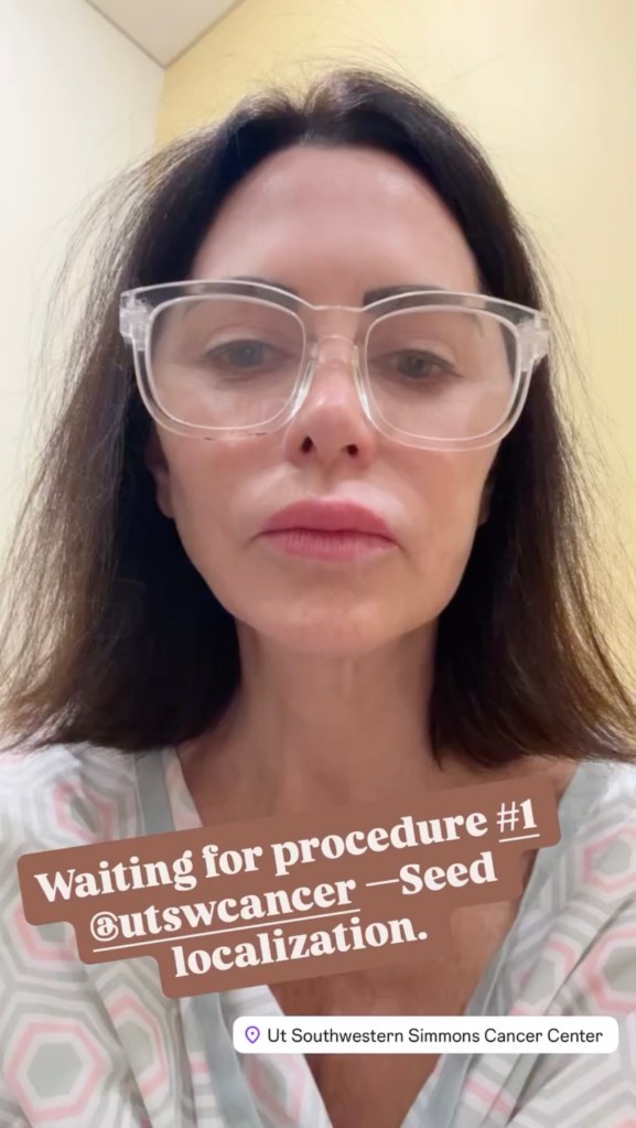 D'Andra Simmons about to get surgery after being diagnosed with breast cancer.