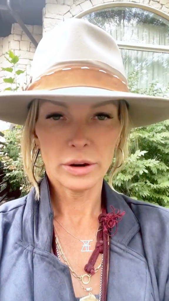 Kelley Wolf filming herself on Instagram.