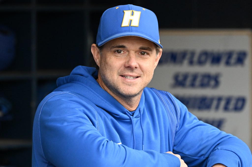 Frank Catalanotto, who is the manager of the Hofstra Pride, called it an honor to have his No. 27 retired by the St. James-Smithtown Bulls last year at their home of Gaynor Park.
