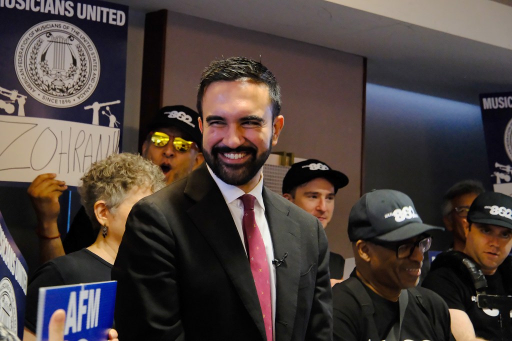 Mayoral candidate Zohran Mamdani