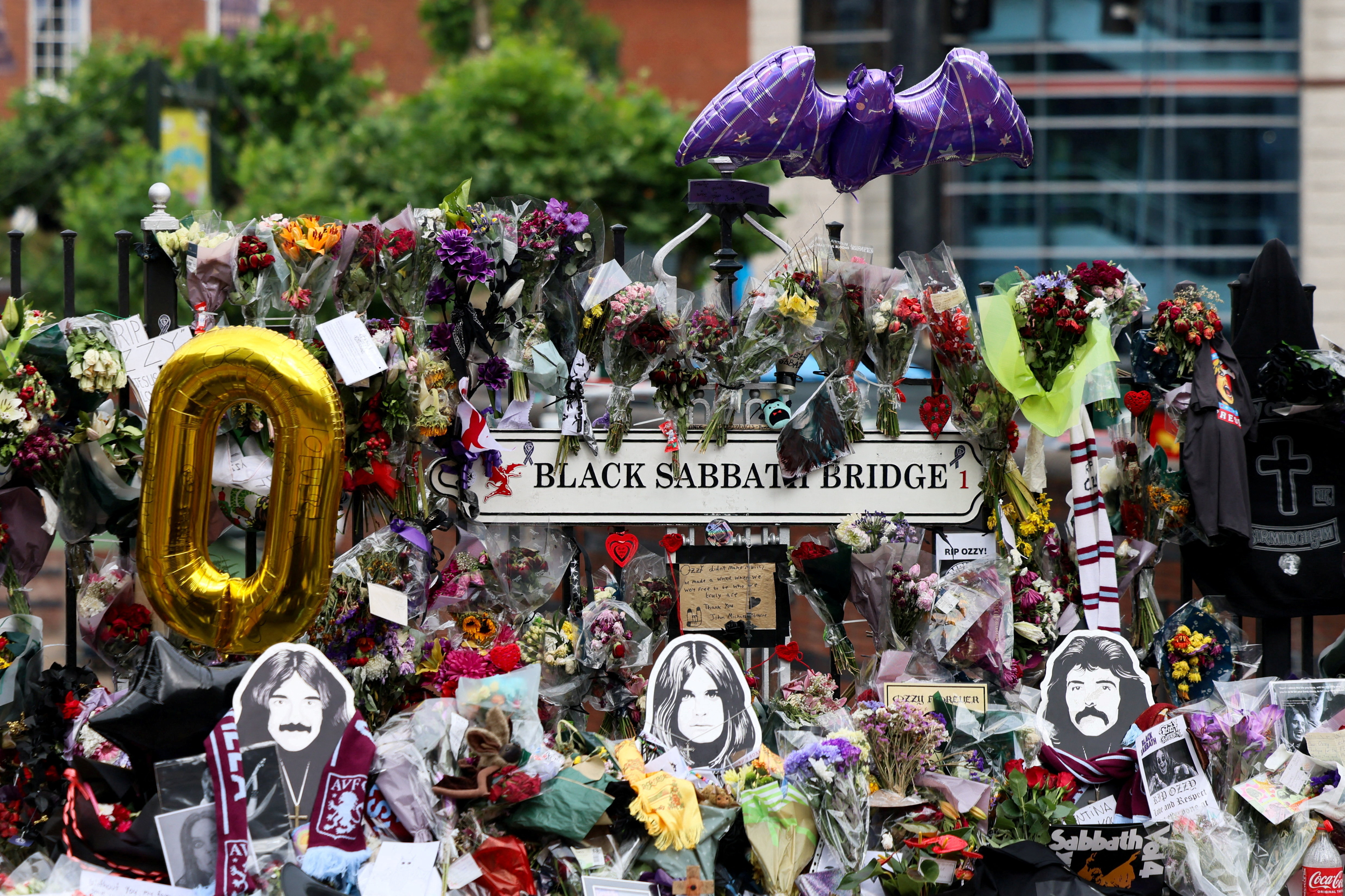 Ozzy Osbourne's procession Wednesday