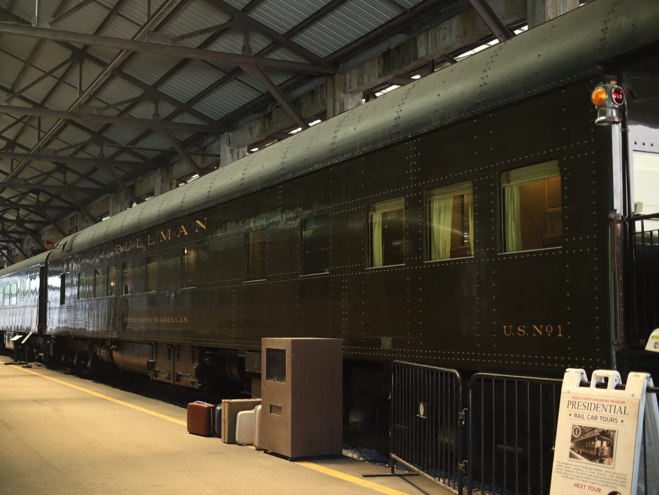 presidential train car