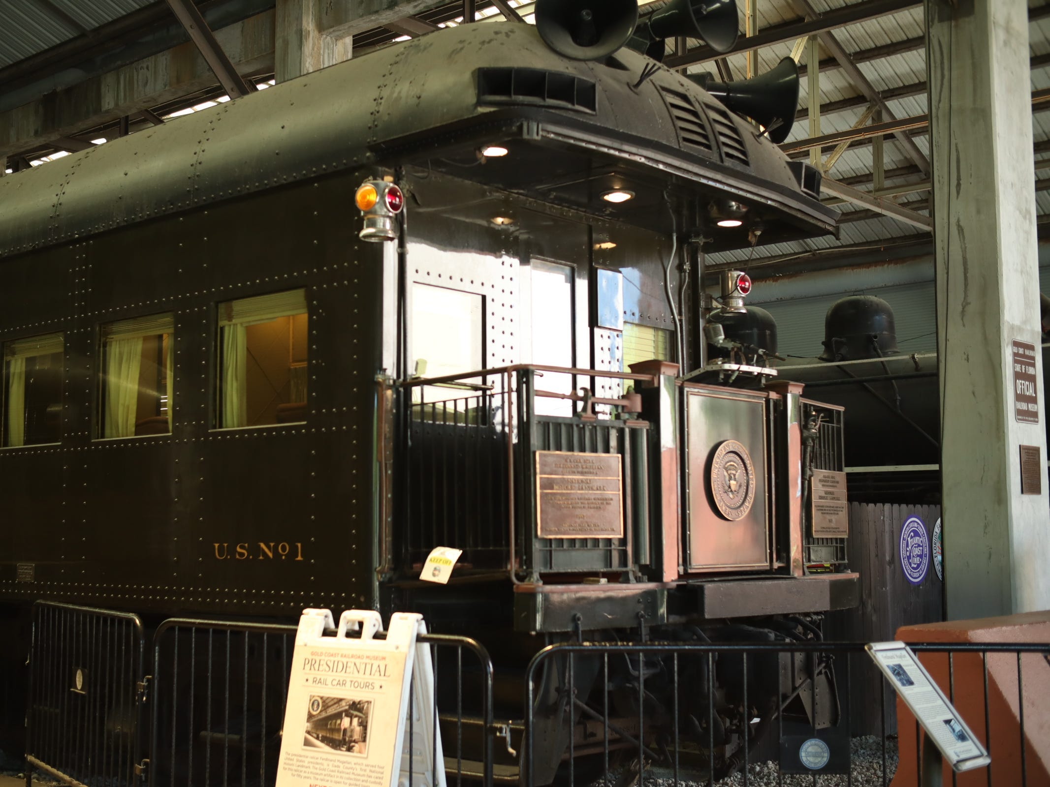 presidential train car