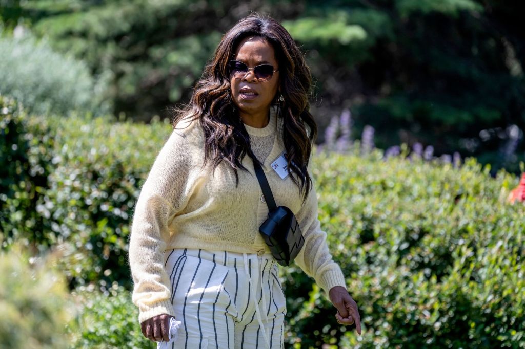 Oprah Winfrey in Idaho in July 2024