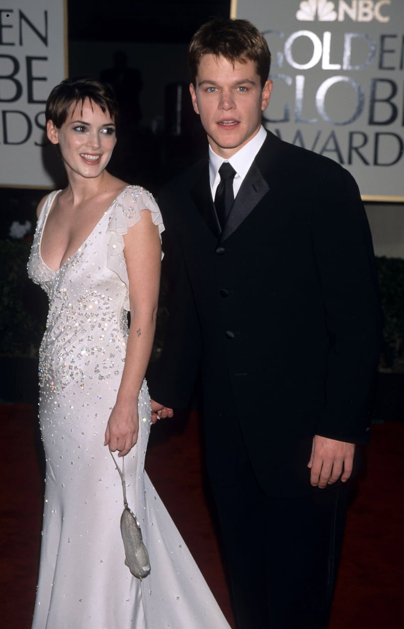 Winona Ryder and Matt Damon.