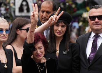 Osbourne Family in Tears as Thousands of Mourners Pay Tribute to Ozzy