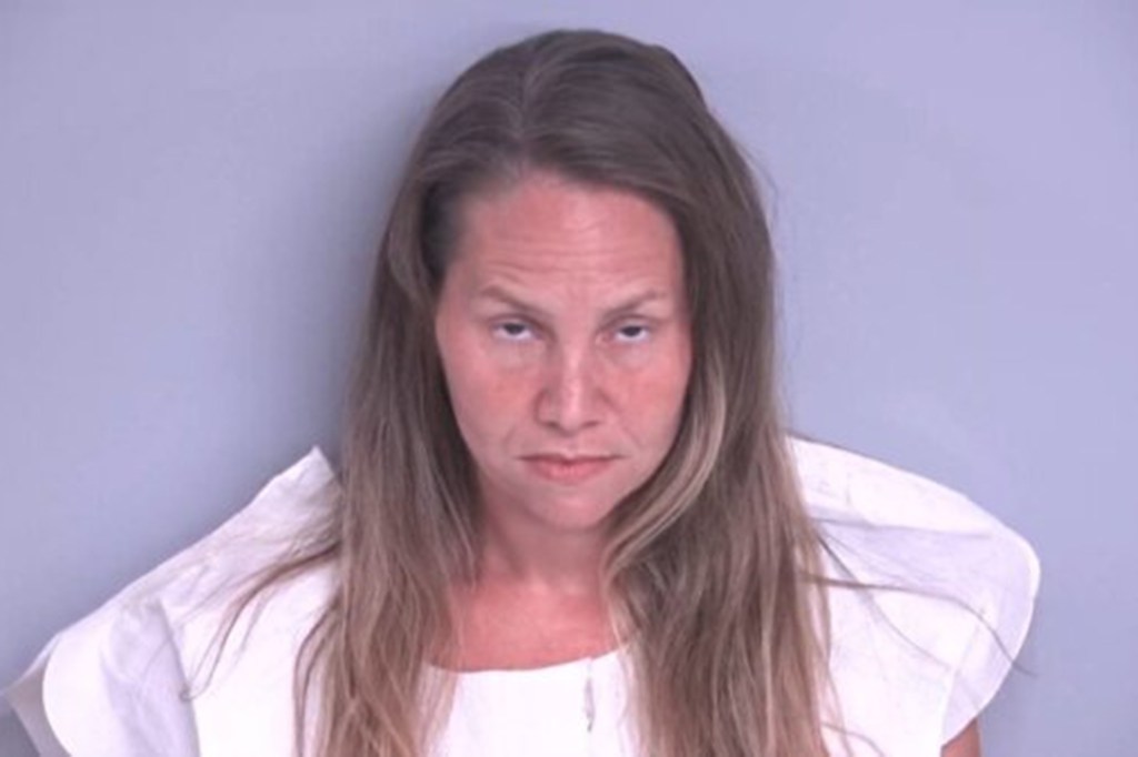 Mindy Osteen, 35, was arrested outside of Auntie Lilis Child Care Center on Washington Street on Friday evening