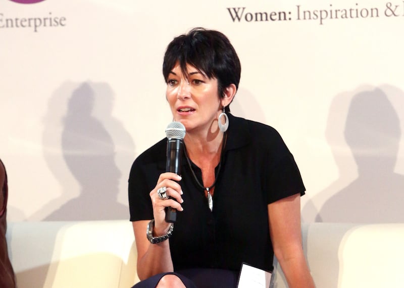 Ghislaine Maxwell attends the 4th Annual WIE Symposium at Center 548 on September 20, 2013 in New York City.