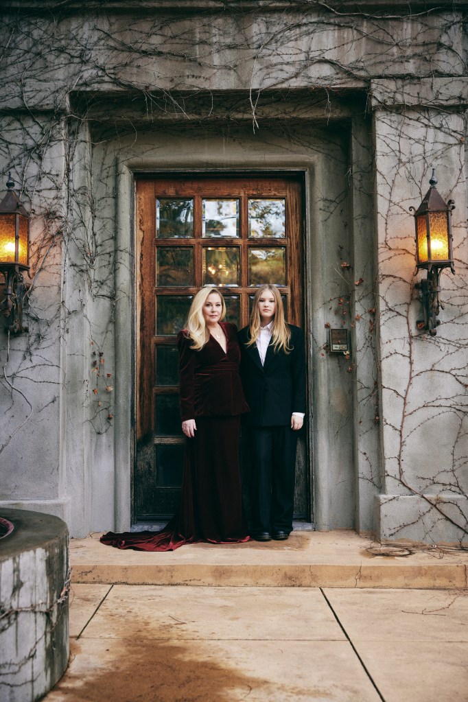 Christina Applegate and Sadie 