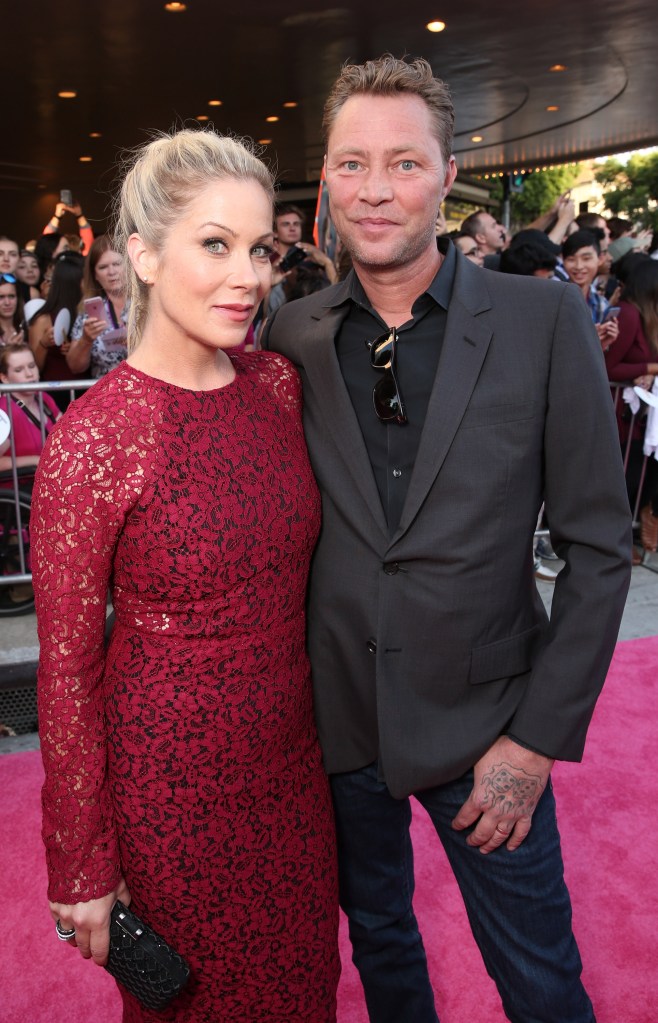 Christina Applegate and Martyn LeNoble