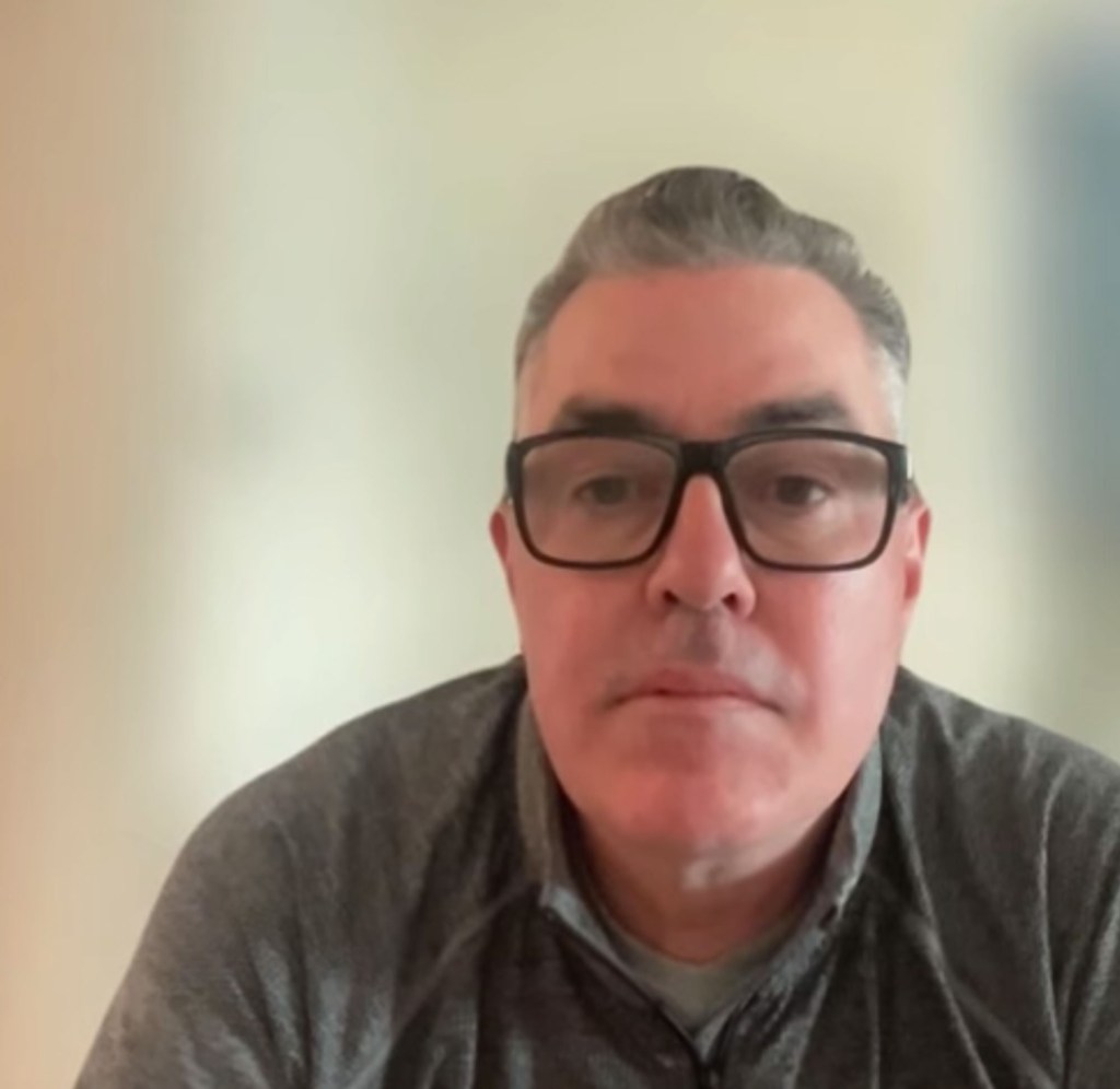 Adam Carolla talking to conservative commentator Emily Dashinsky.
