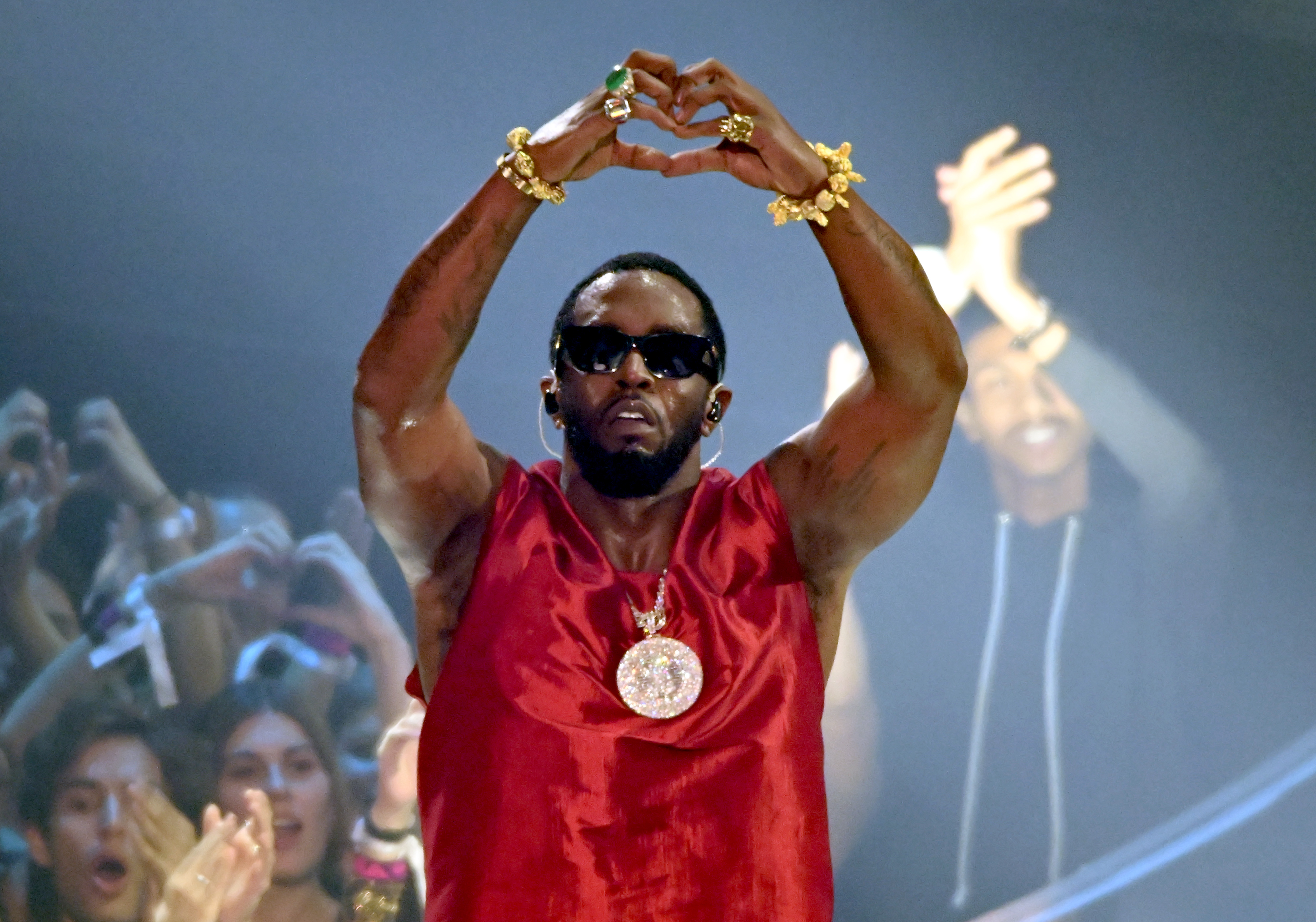 Sean Combs performing at the 2023 MTV Video Music Awards