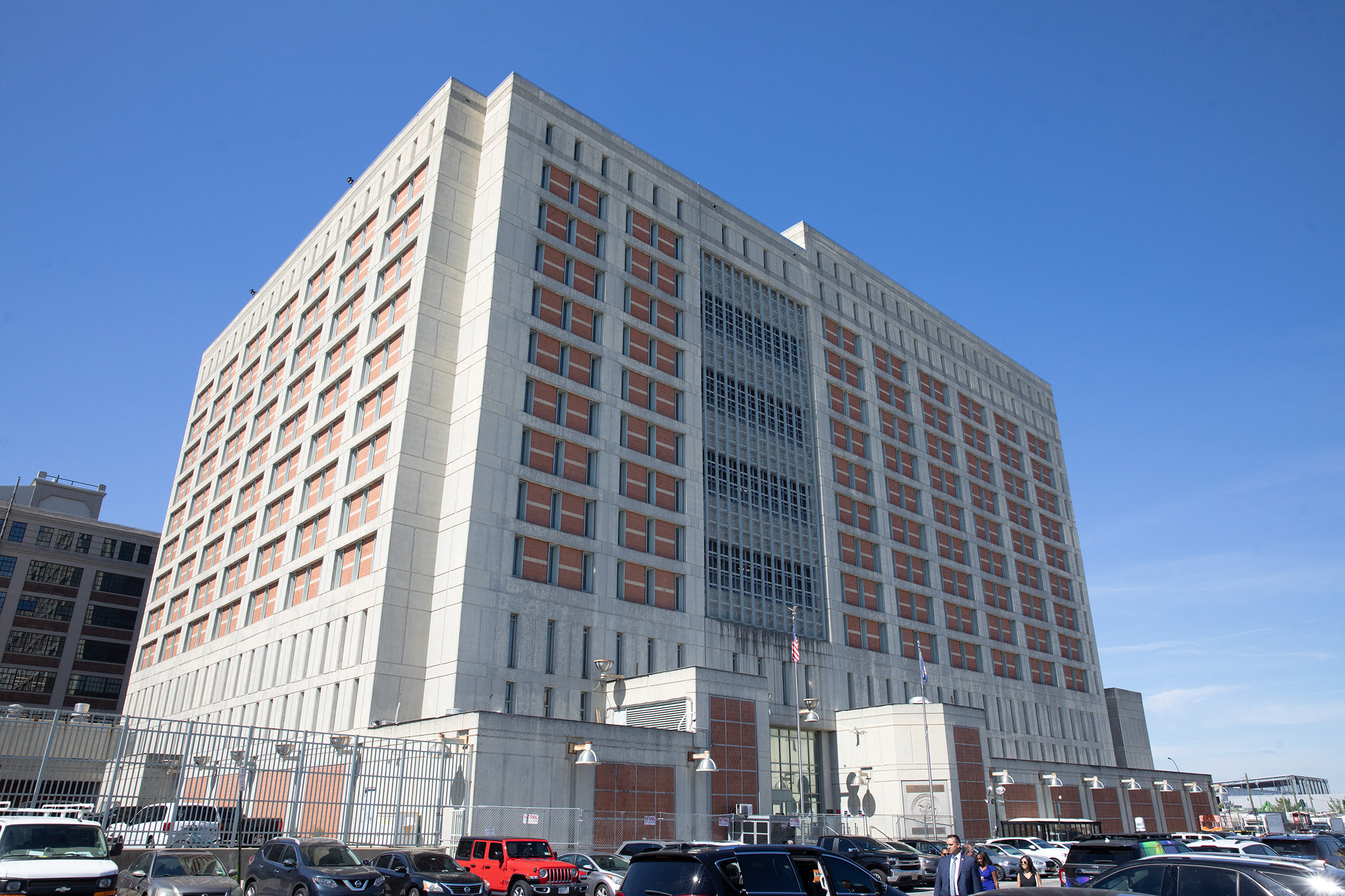 The Metropolitan Detention Center in Brooklyn, New York