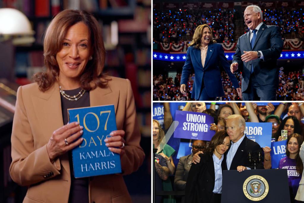 Unemployed Kamala Harris says she’s writing a book about ‘the shortest presidential campaign in modern history’