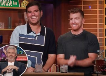 Virtual Reali-Tea’s Evan Real and Danny Murphy make ‘WWHL’ bartending debut