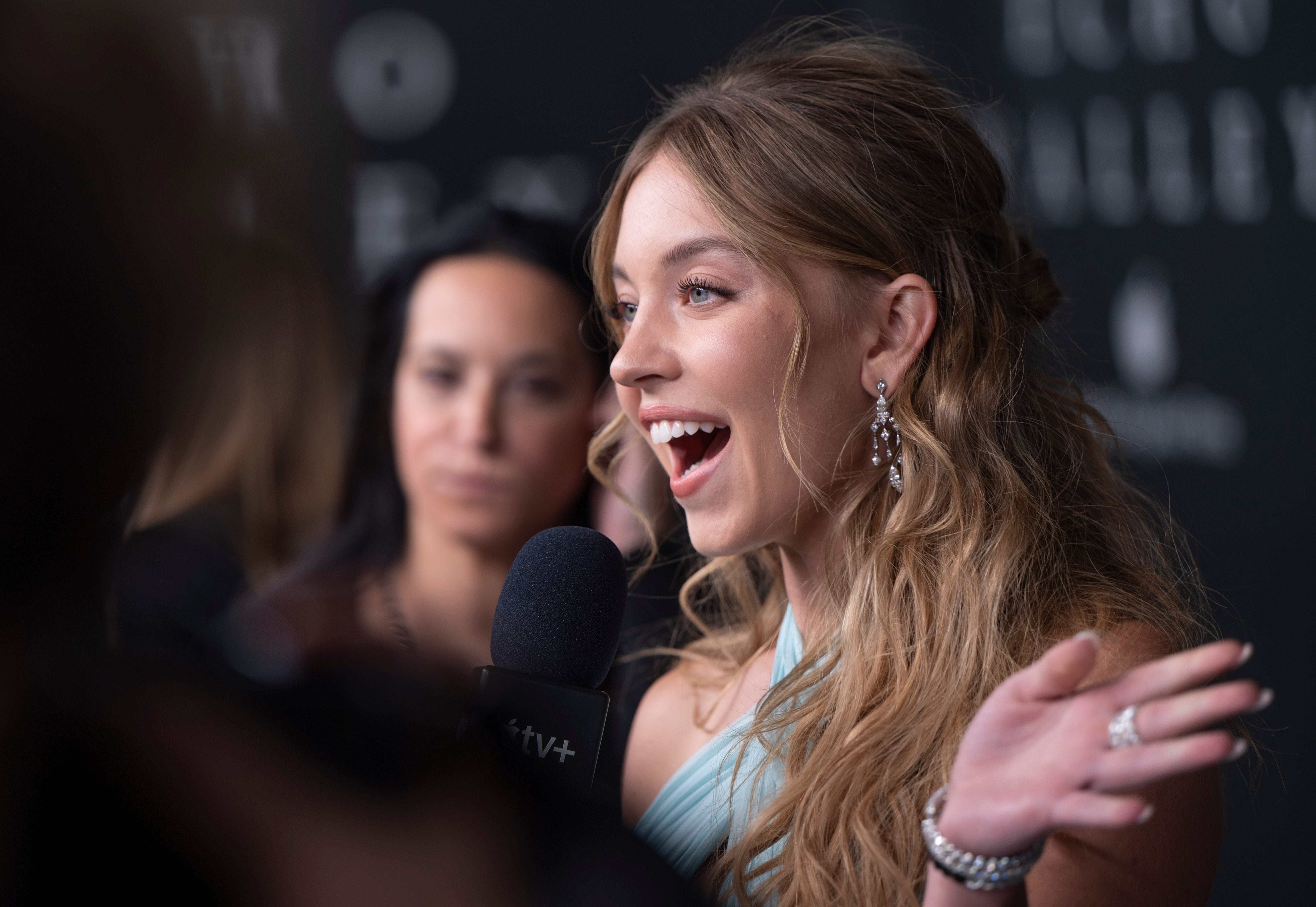Sydney Sweeney attends the London premiere of "Echo Valley."