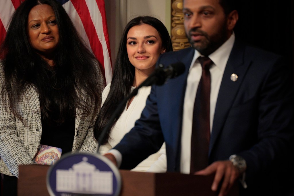 Kash Patel's swearing-in ceremony as FBI Director.