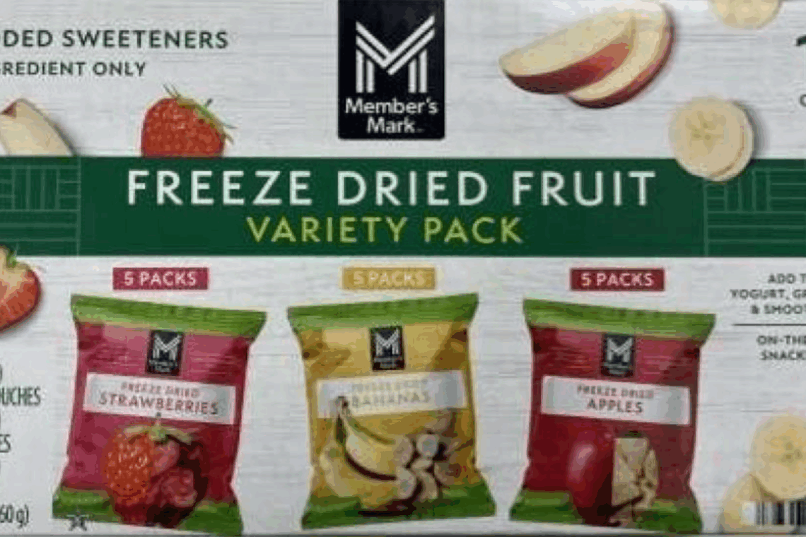 Freeze Dried Fruit Recall With Possible ‘Fatal Infections’ Warning