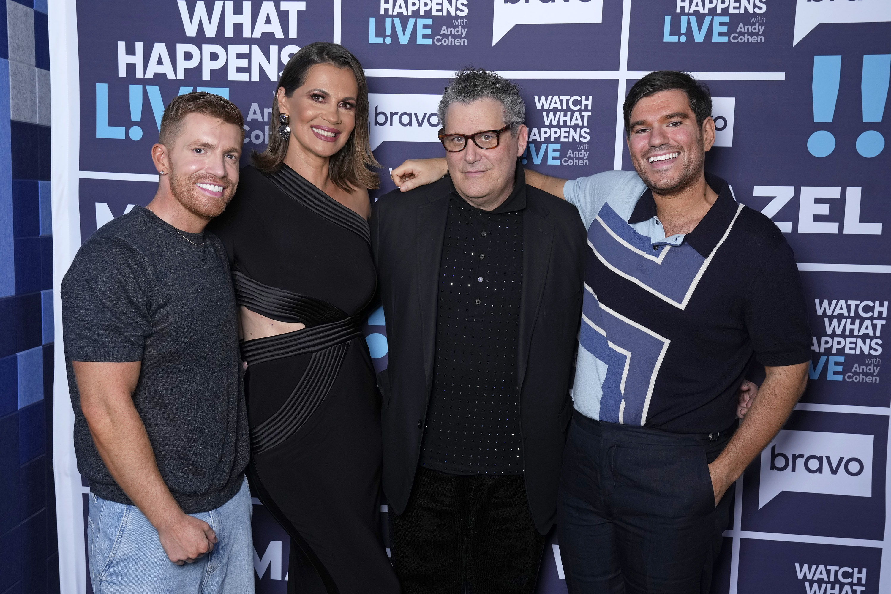 Evan Real, Julia Lemigova, Isaac Mizrahi and Danny Murphy