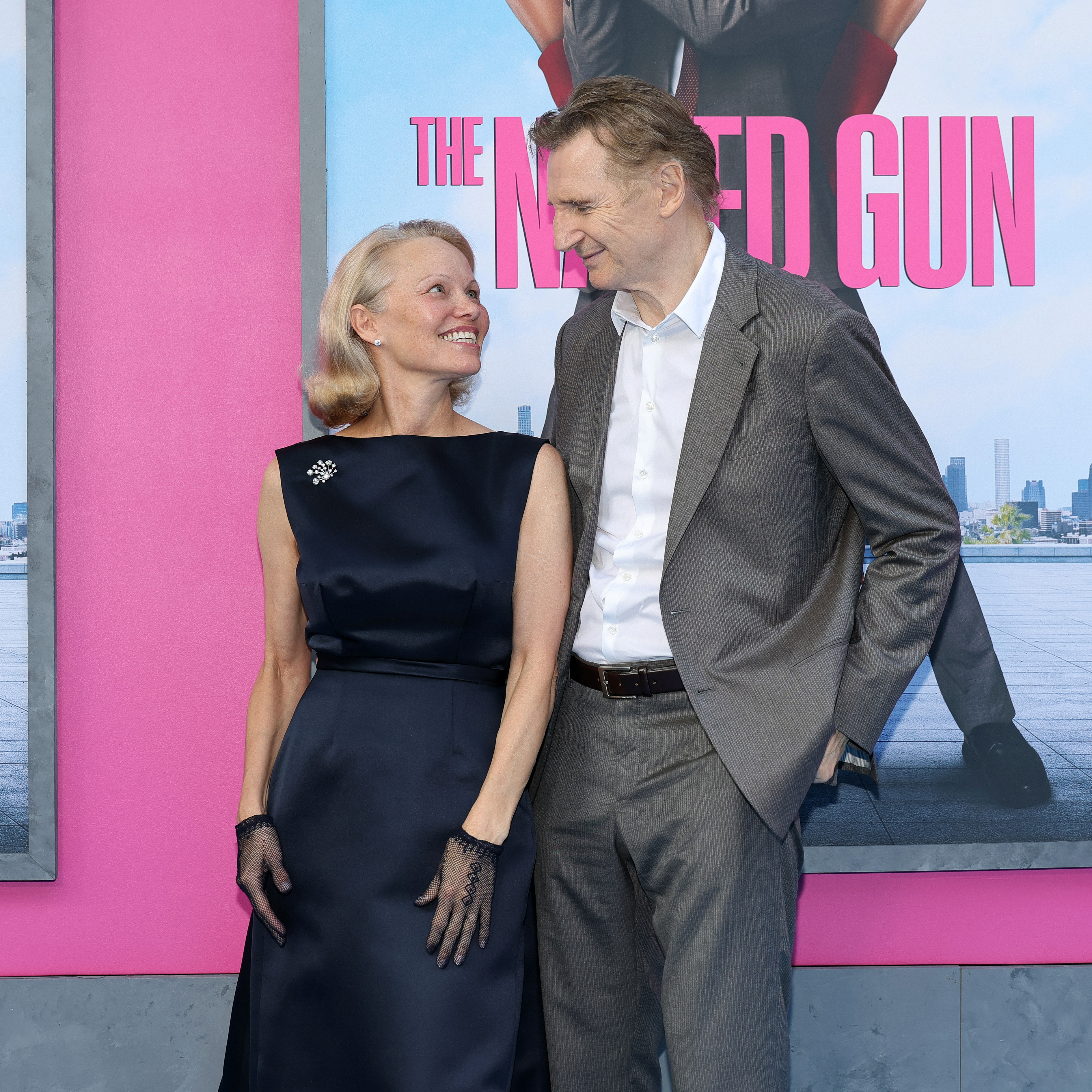 Liam Neeson, Pamela Anderson