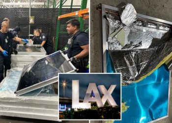 300 pounds of meth hidden in solar panels seized at LAX by Border Patrol