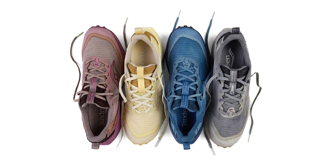 3sixteen and Saucony Launch Naturally Dyed “Gesso” Trail Shoe Collaboration