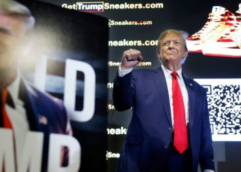 Trump is selling sneakers, Bibles, and cologne as president. Here’s a look at all the stuff he’s hawking.