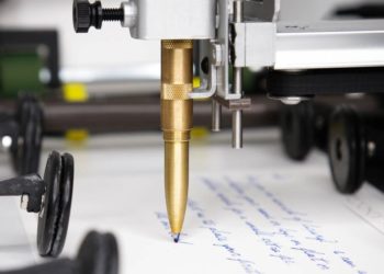 Need to send a handwritten note? You can hire a robot to write it instead