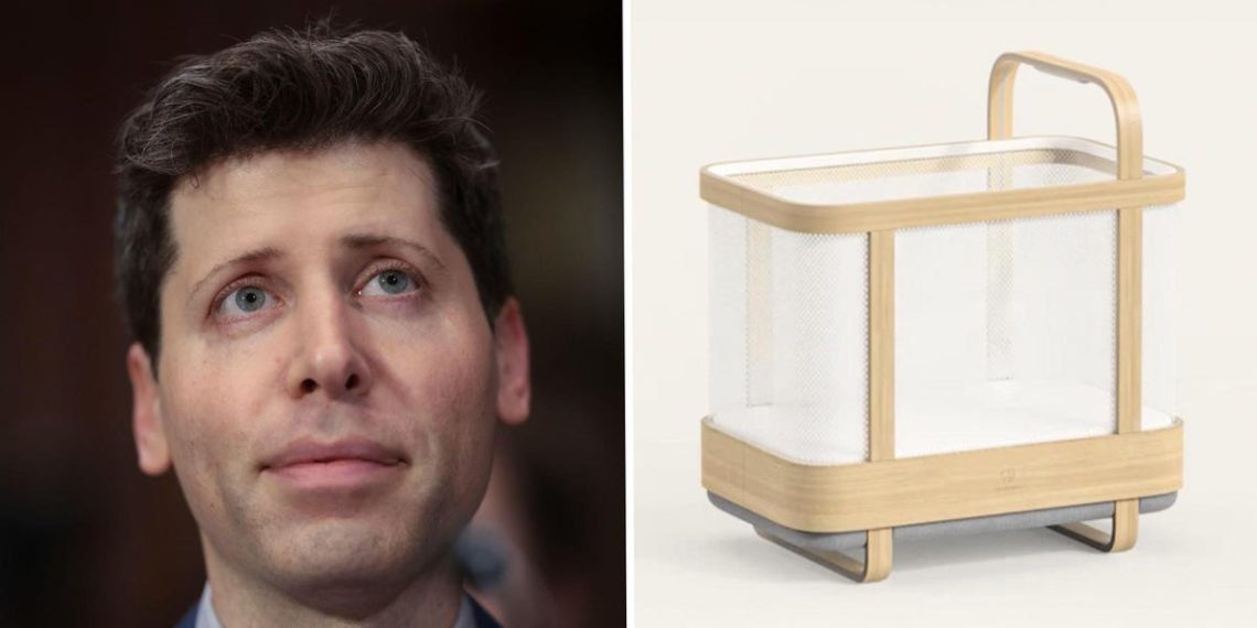 Sam Altman enters his dad influencer era by setting a baby crib trend