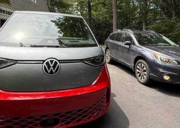 My family of 5 outgrew our Subaru Outback. We test drove the Volkswagen ID Buzz and loved it — except for one thing.