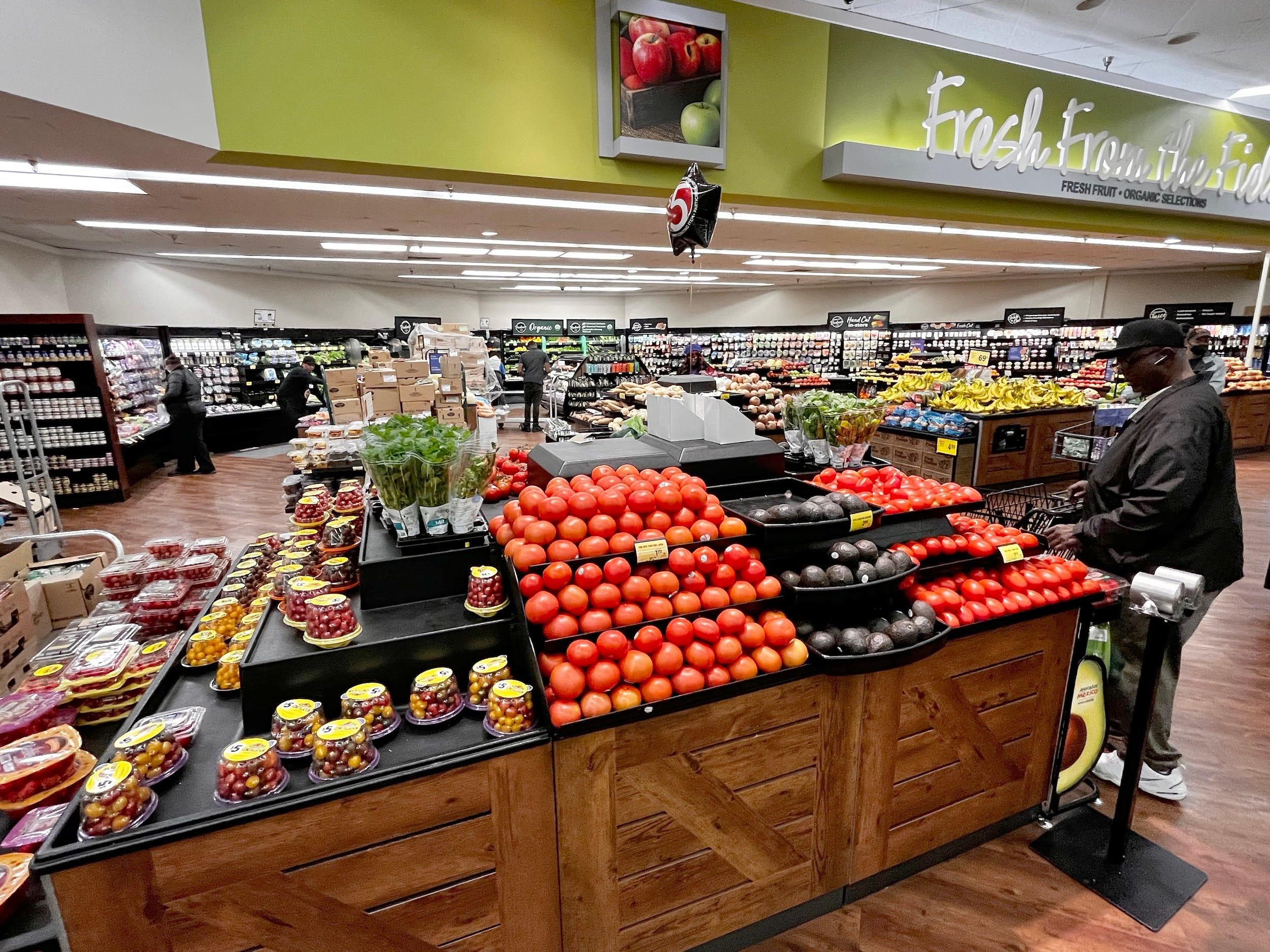 Inside of Albertsons store in 2024
