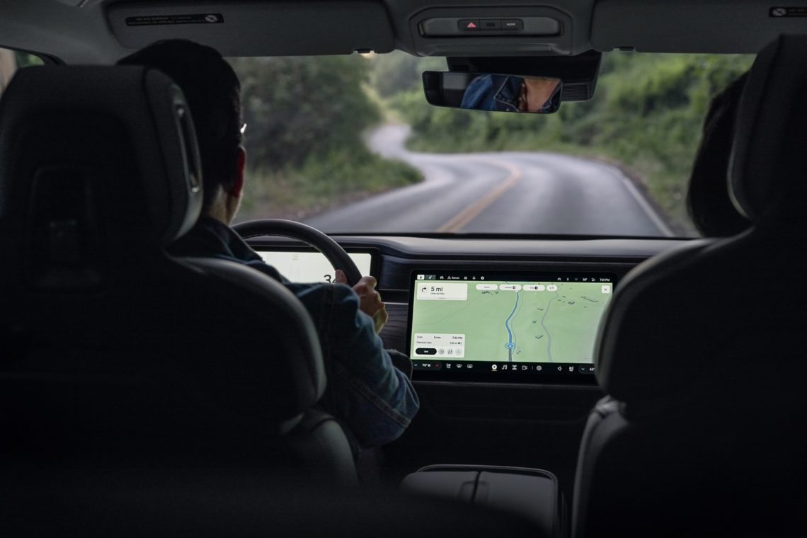 All Rivian models are about to get native Google Maps navigation