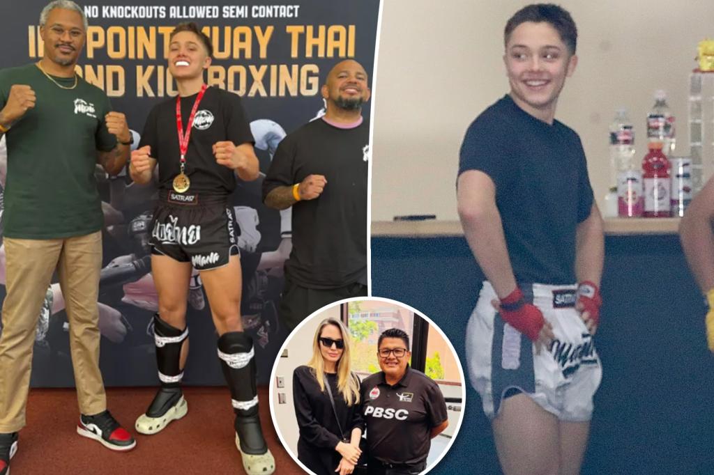 Angelina Jolie cheers on son Knox at MMA fight ahead of his 17th birthday