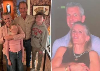 Astronomer’s HR chief Kristin Cabot seen with wedding ring, apparent hubby in pics taken just before Coldplay scandal