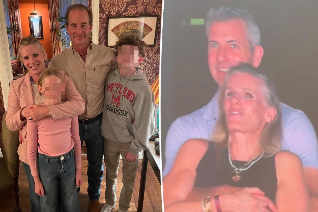 Astronomer’s HR chief Kristin Cabot seen with wedding ring, apparent hubby in pics taken just before Coldplay scandal