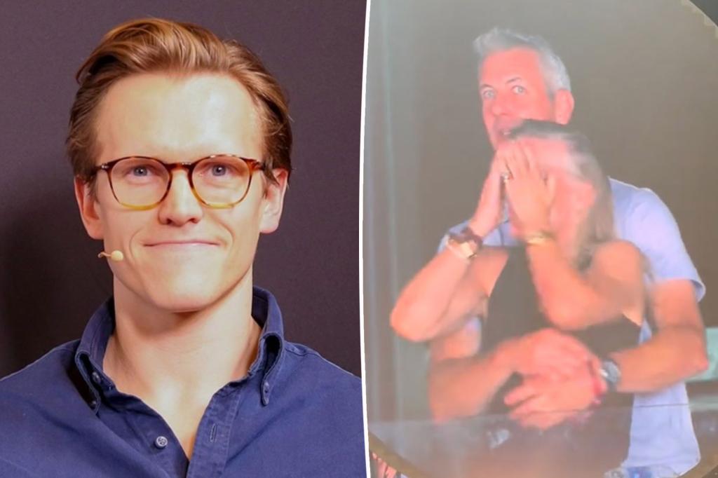 Astronomer’s interim CEO Pete DeJoy reacts to ex-staffer saying he’s ‘laughed at the memes’ of Andy Byron’s kiss cam scandal