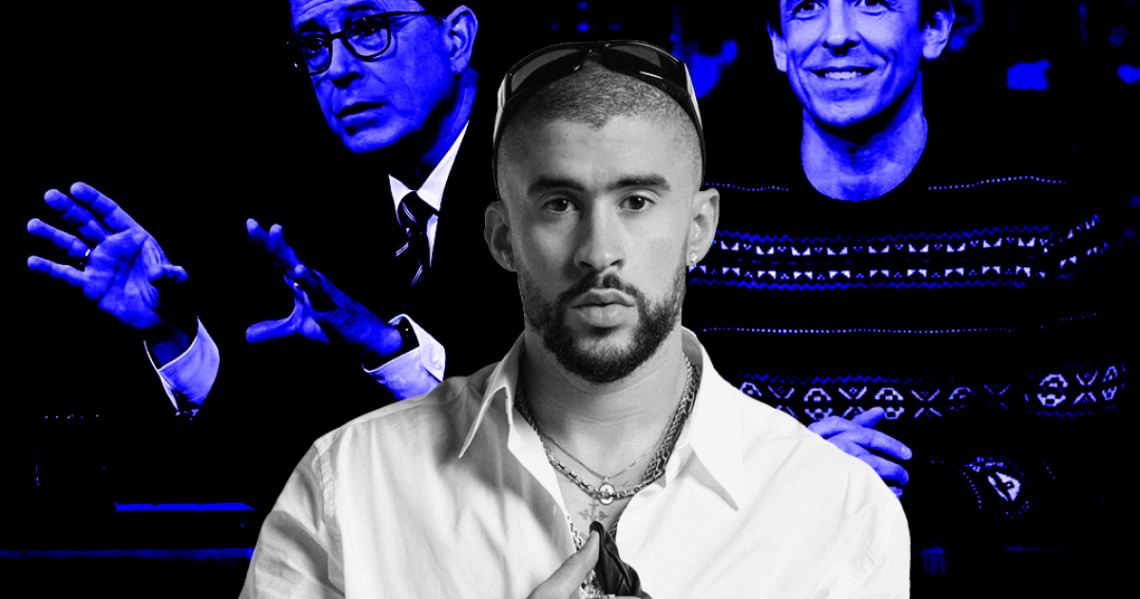 Bad Bunny is staging a late-night talk show takeover