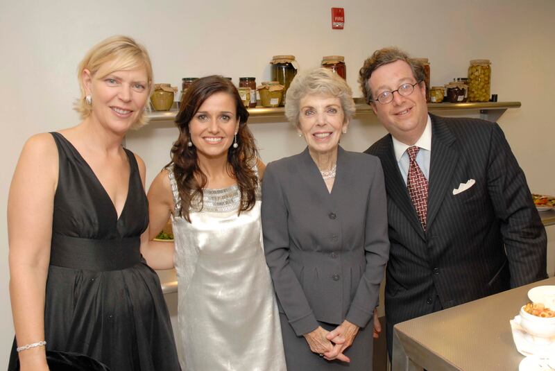 (L-R) Mallory Pressman, Marisa May, Phyllis Pressman and Bob Pressman pictured together at an ESQUIRE event in New York. Bob accused his mother, Phyllis, of tax fraud.