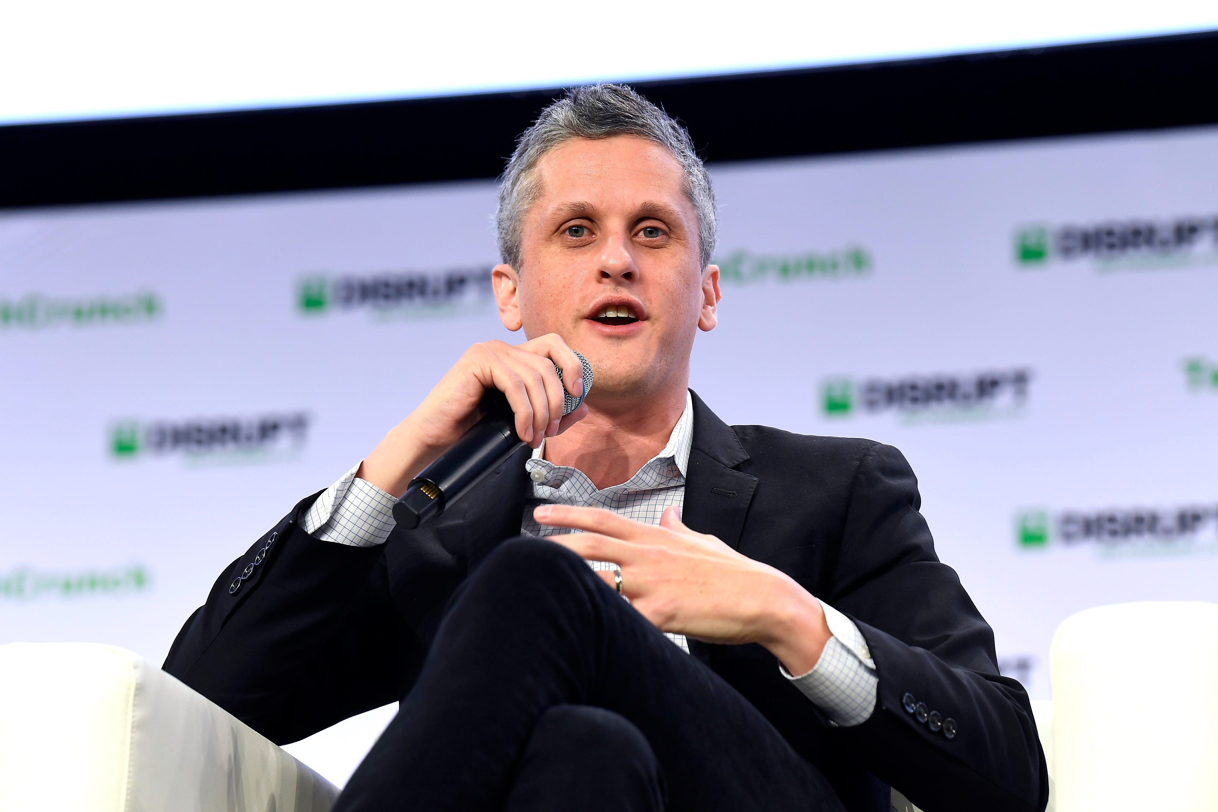 Aaron Levie at TechCrunch Disrupt San Francisco 2019