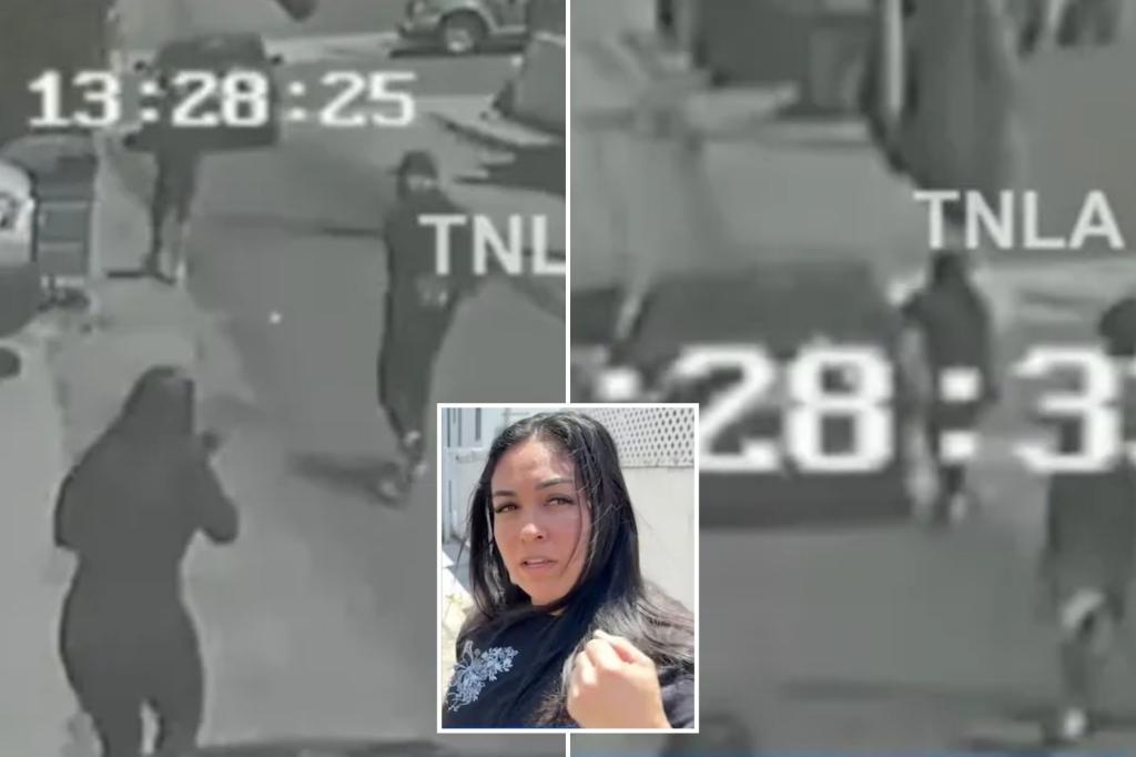 Brave mom chases down thieves, smashes window of getaway car with bare hand after catching them robbing her California home