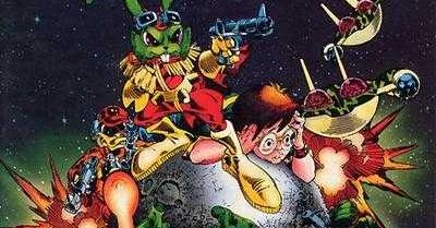 The cover of Echo of Futurepast #3 shows Toad Troopers, Bucky O’Hare, Dead-Eye Ducky, and Willy from Bucky O’Hare