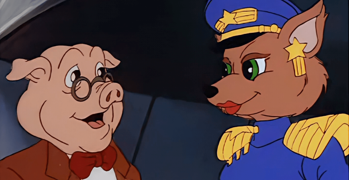 Chairman Pigton makes fox Mimi LaFleur a captain in Bucky O’Hare