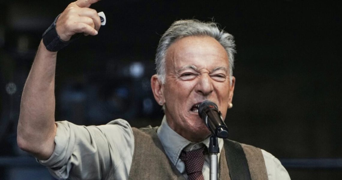 Bruce Springsteen’s European stadium concerts harness rock’s ‘righteous power’ in ‘dangerous times’