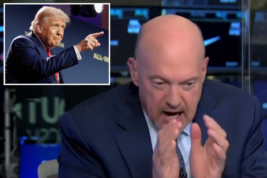 CNBC’s Jim Cramer drops F-bomb live on air while marveling over Trump’s ‘great economy’