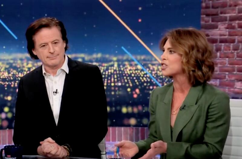 Michaels ranted at Fugelsang, and generally, everyone.
