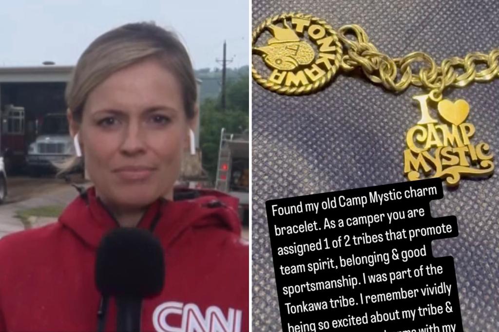 CNN anchor Pamela Brown, who attended Camp Mystic as a kid, ‘overwhelmed with emotion’ as she returns to cover deadly Texas floods