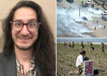 California professor arrested for  allegedly tossing tear gas canister at ICE agents during raid on cannabis farm