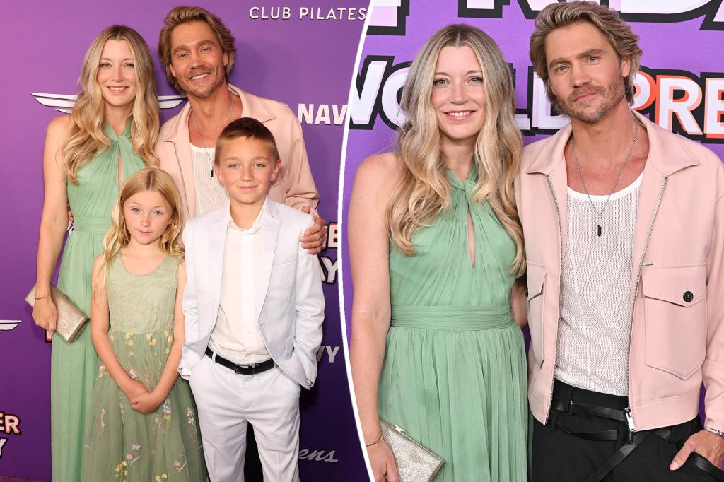 Chad Michael Murray’s kids make red carpet debut in rare family outing at ‘Freakier Friday’ premiere